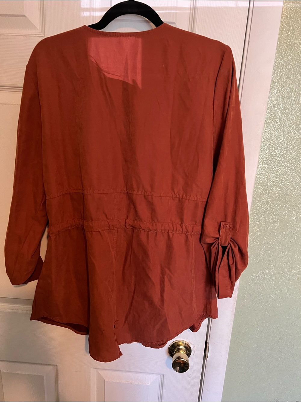 Maurices Rust Red Lightweight Jacket